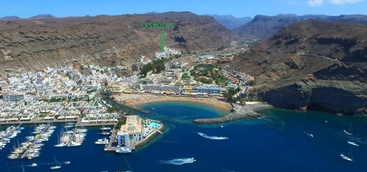 פוארטו דה מוגן Billy'S Las Rocas Apt Playa De Mogan With Pool Access מראה חיצוני תמונה